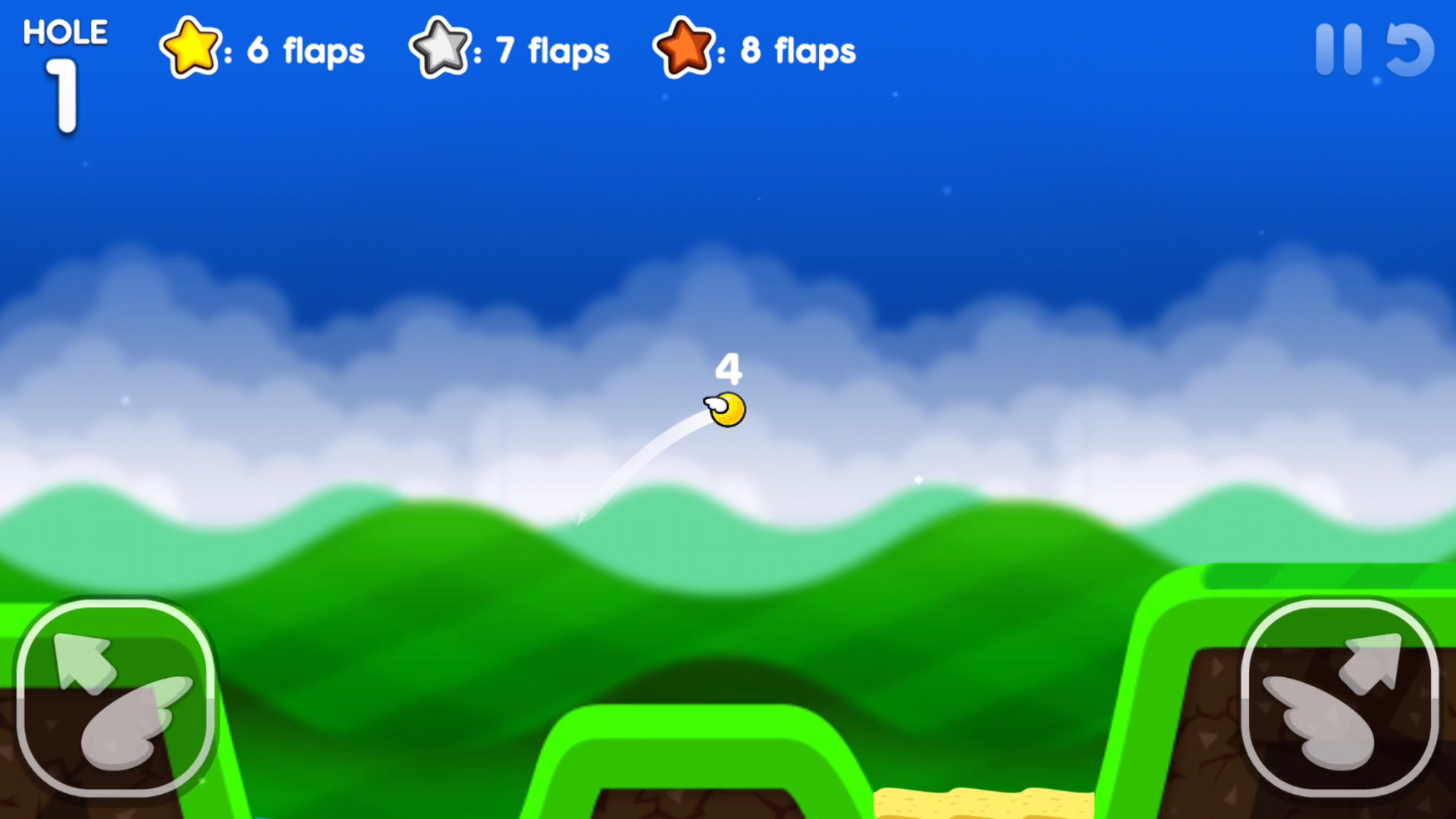 how to move fast in flappy golf 2 on mac