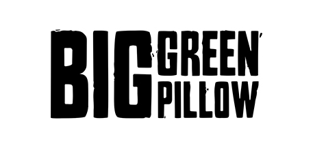 Big Green Pillow